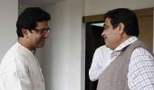 Gadkari meets Raj Thackeray in Mumbai hotel