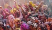 The magical Vrindavan Holi