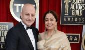 Anupam Kher laughs off protests by BJP workers against wife Kirron