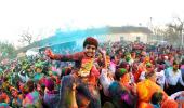 PIX: Colours of joy thousands of miles away from motherland