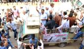 Kejriwal undertakes road show to connect with Varanasi voters