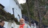 Watch Video: Narendra Modi visits Vaishnodevi shrine