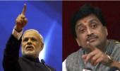 Modi calls Congress 'shameless' for fielding tainted Chavan