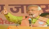 Modi seeks vote for tainted candidate in Bihar