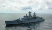 Fire on naval ship in Mumbai; three hurt