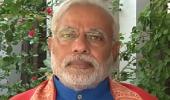 Controversy over Modi's video message to voters