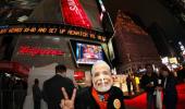 New York's Times Square resounds to 'Modi, Modi!'