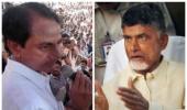 KCR-Naidu's personal fights leave govt staff wary