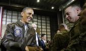 IN PHOTOS: Obama's surprise visit to Afghanistan to thank troops