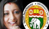 DU denies suspending official over Smriti Irani leak