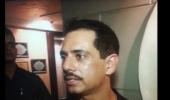 Vadra loses cool, snaps at reporter