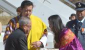 For President Mukherjee, Bhutan breaks protocol