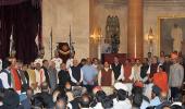 Congress, BJP in war of words over 'tainted' ministers in Cabinet