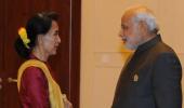 India's my second home, Aung San Suu Kyi tells PM Modi