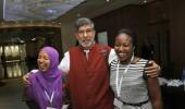 Satyarthi launches campaign in London to end child slavery