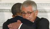 US defence secretary Chuck Hagel resigns