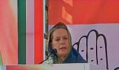 In fight for Haryana, Sonia attacks Modi sarkar over false promises