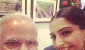 When Modi was part of the 'best selfie'