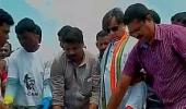 Congressman Tharoor walks Modi's path of Swachh Bharat