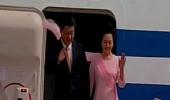 Chinese President Xi Jinping arrives in India