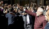 PHOTOS: Modi gets a rousing welcome in US