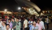 350 Indians stranded in war-torn Yemen return home