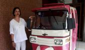 Meet Pakistan's first female auto driver