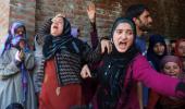 A day after police firing, uneasy calm in Kashmir