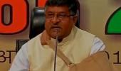 BJP hits back at Cong, says 'govt is for poor, underprivileged'