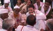 5 villages, 15 km: Rahul's 'long walk' for farmers in Maharashtra