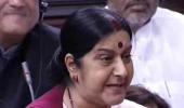 Did not request UK to give travel documents to Lalit Modi: Sushma