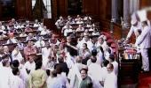 Cong protest stalls debate on GST Bill in RS again