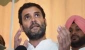 Thought Modi will give a tough fight, but he fled; he has no guts: Rahul