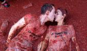 Tomatina is back! Tomato fest leaves Spanish town red