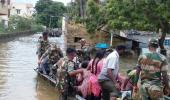 PHOTOS: Army, navy come to the rescue as rains pound Chennai