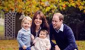 Christmas greetings from Prince William, Kate, George and Charlotte