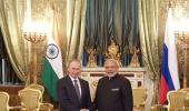 From inside the Kremlin: Modi, Putin hold talks