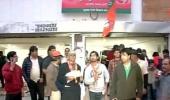 Clash between BJP workers and lawyers outside Bedi's office