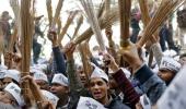 'AAP workers intimidating voters against voting for BJP'