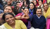 Kejriwal set to be CM with AAP-solute majority