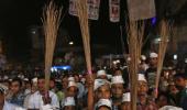 On V-Day, brooms become the hottest buy in Delhi