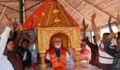 Heights of hero worship! A Modi temple in Rajkot