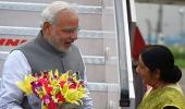 Swaraj pips Modi for number of gifts received in Oct-Dec