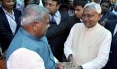 Nitish takes oath as Bihar CM for 4th time, rewards loyalists