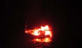 Pak boat chased down by Coast Guard near Porbandar sinks after blast