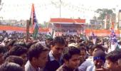 Mamata's nephew slapped at rally