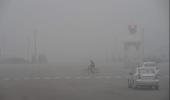 Cold wave hits North India; fog disrupts normal life