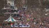 'Freedom, freedom Charlie,' chants Paris at 'unity march'