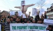 Charlie Hebdo protests spread from Pakistan to Kashmir