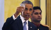 At Rashtrapati Bhavan, Obama raises a toast to Indo-US 'dosti'